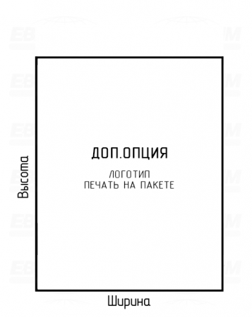 Пакет ПВД 70мкм 110x220мм Пакет ПВД 70мкм 110x220мм